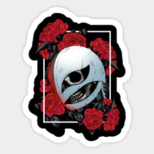 Memento Mori of the White Falcon (Alternate) Sticker